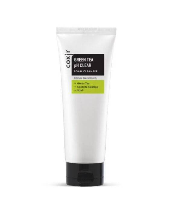 Coxir Green Tea pH Clear Foam Cleanser 150ml