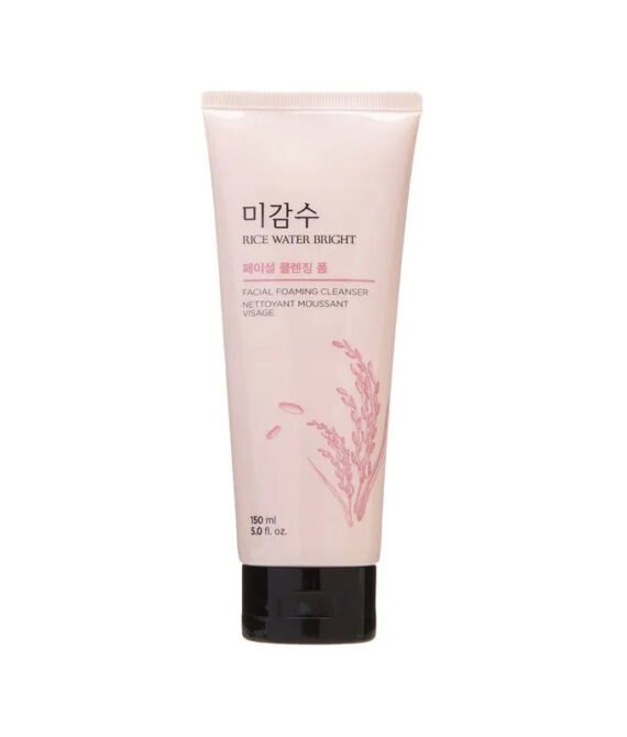 The Face Shop Rice Water Bright Facial Foaming Cleanser 150ml