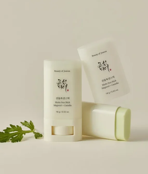 BEAUTY OF JOSEON MATTE SUN STICK : MUGWORT+CAMELIA 18G