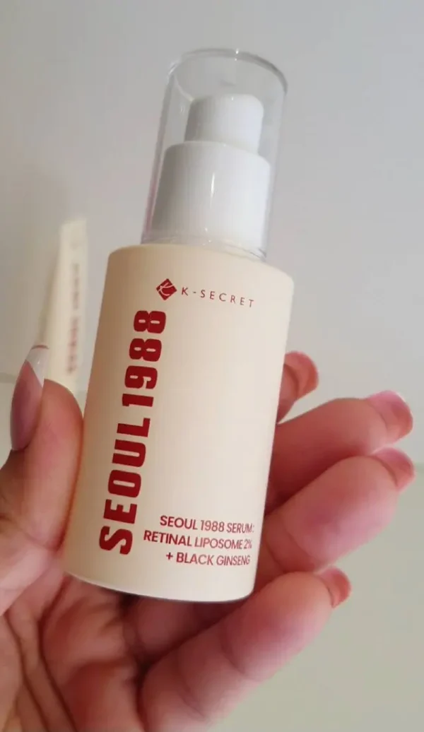 K-SECRET-SEOUL 1988 Serum Retinal Liposome 2% + Black Ginseng 30ml - Image 2