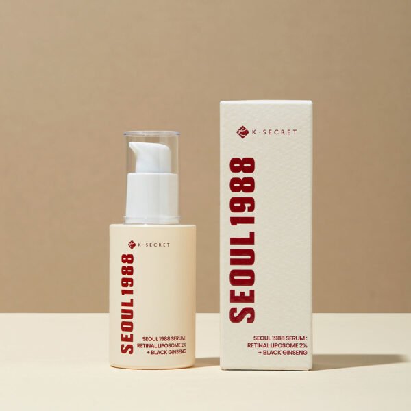 K-Secret Seoul 1988 Serum: Retinal Liposome 2% + Black Ginseng 30ml - Image 2