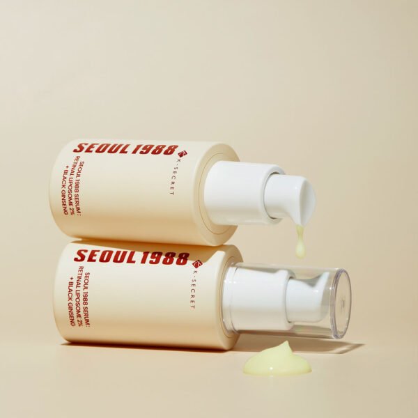 K-Secret Seoul 1988 Serum: Retinal Liposome 2% + Black Ginseng 30ml - Image 3