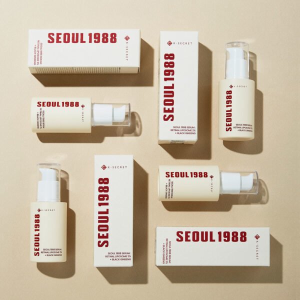 K-Secret Seoul 1988 Serum: Retinal Liposome 2% + Black Ginseng 30ml - Image 4