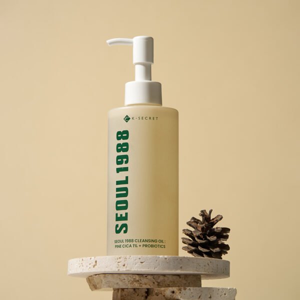 KSECRET SEOUL 1988 Cleansing Oil : Pine Cica 1% + Probiotics 200ml - Image 4