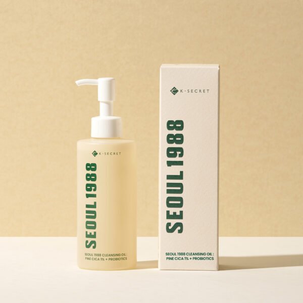 KSECRET SEOUL 1988 Cleansing Oil : Pine Cica 1% + Probiotics 200ml - Image 2