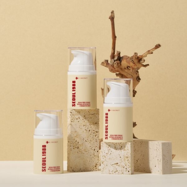 KSECRET SEOUL 1988 Cream: Retinal Liposome 1% + Fermented Rice – 50ml - Image 4