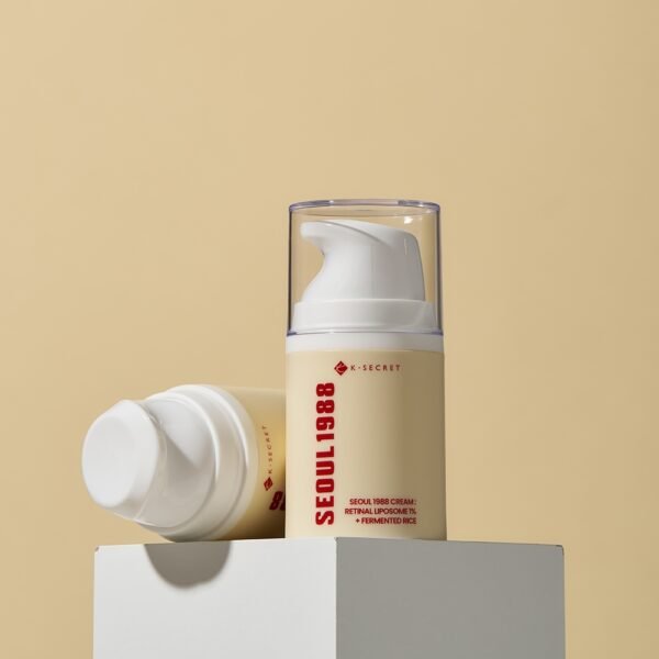 KSECRET SEOUL 1988 Cream: Retinal Liposome 1% + Fermented Rice – 50ml - Image 5