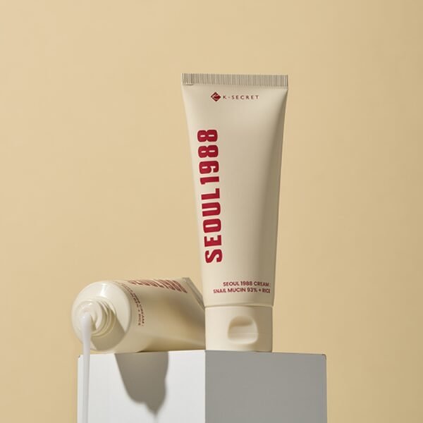 KSECRET SEOUL 1988 Cream: Snail Mucin 93% + Rice – 100ml - Image 4