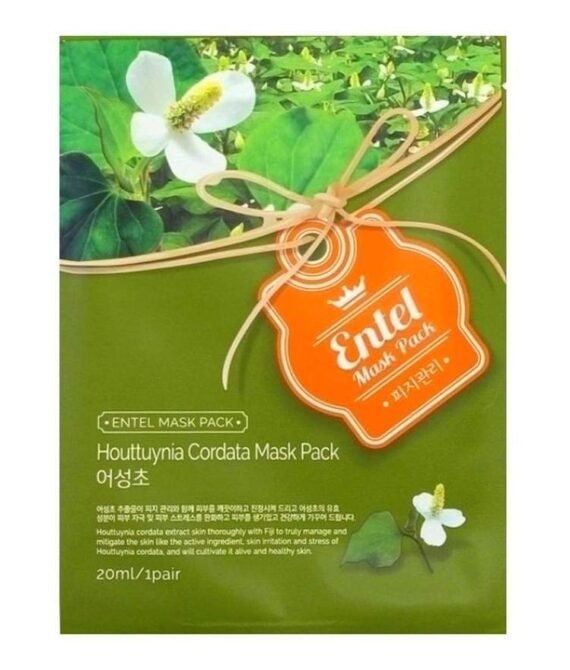 Entel Houttuynia Cordata Mask Pack – 20 ml