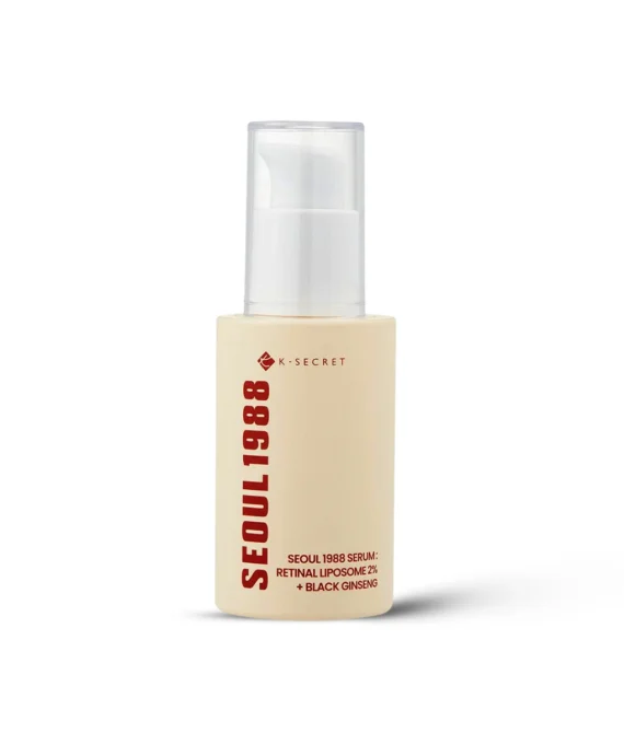 K-Secret Seoul 1988 Serum: Retinal Liposome 2% + Black Ginseng 30ml