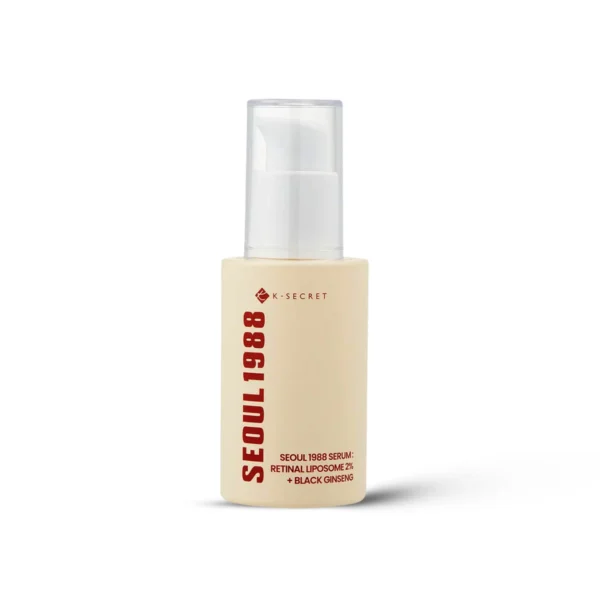 K-Secret Seoul 1988 Serum: Retinal Liposome 2% + Black Ginseng 30ml