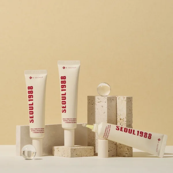K-Secret Seoul 1988 Eye Cream : Retinal Liposome 4% + Fermented Bean 30ml - Image 2