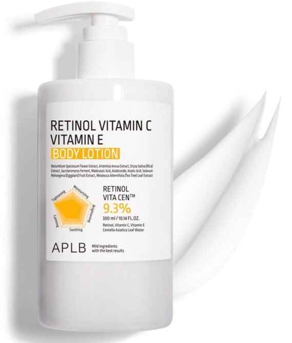 APLB Retinol Vitamin C Vitamin E Body Lotion 300ml