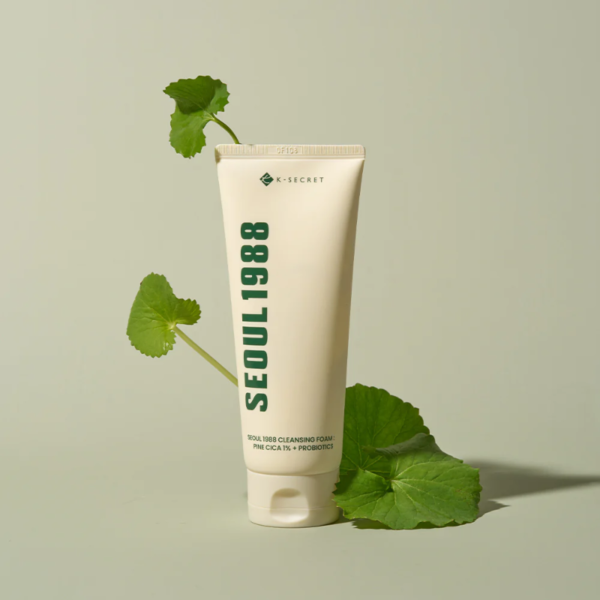 KSECRET SEOUL 1988 Cleansing Foam : Pine Cica 1% + Probiotics 150ml - Image 2