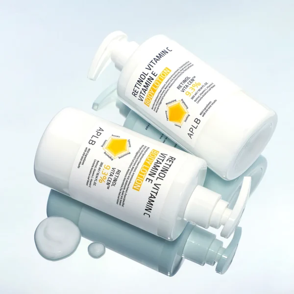 APLB Retinol Vitamin C Vitamin E Body Lotion 300ml - Image 2