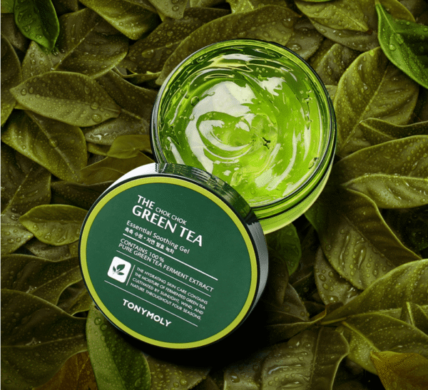 TONYMOLY The Chok Chok Green Tea Essential Soothing Gel – 300ml - Image 2