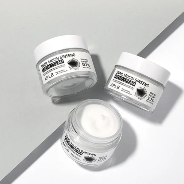 APLB Snail Mucin Ginseng Facial Cream 55ml - Image 2