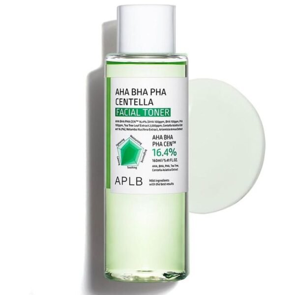APLB AHA BHA PHA Centella Facial Toner – 160ml