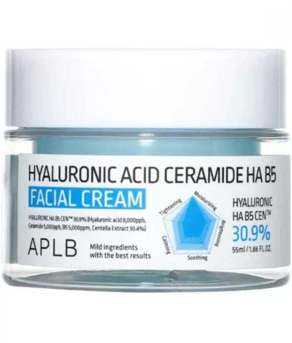 APLB Hyaluronic Acid Ceramide HA B5 Facial Cream 55ml