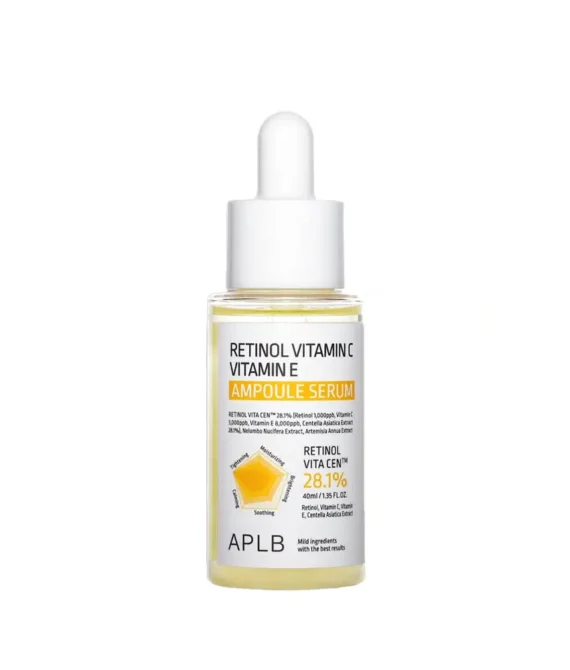 APLB Retinol Vitamin C Vitamin E Ampoule Serum 40ml