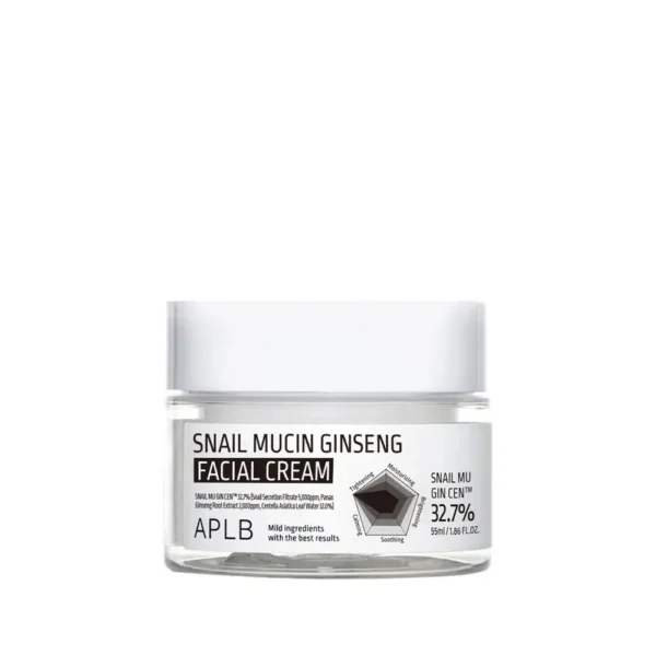 APLB Snail Mucin Ginseng Facial Cream 55ml