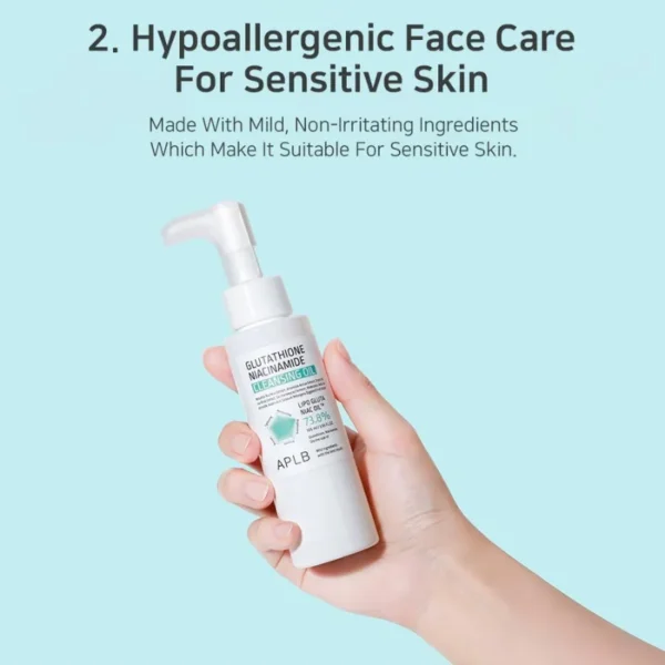 APLB Glutathione Niacinamide Cleansing Oil (105 ml) - Image 2