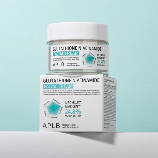 APLB Glutathione Niacinamide Facial Cream 55ml - Image 3