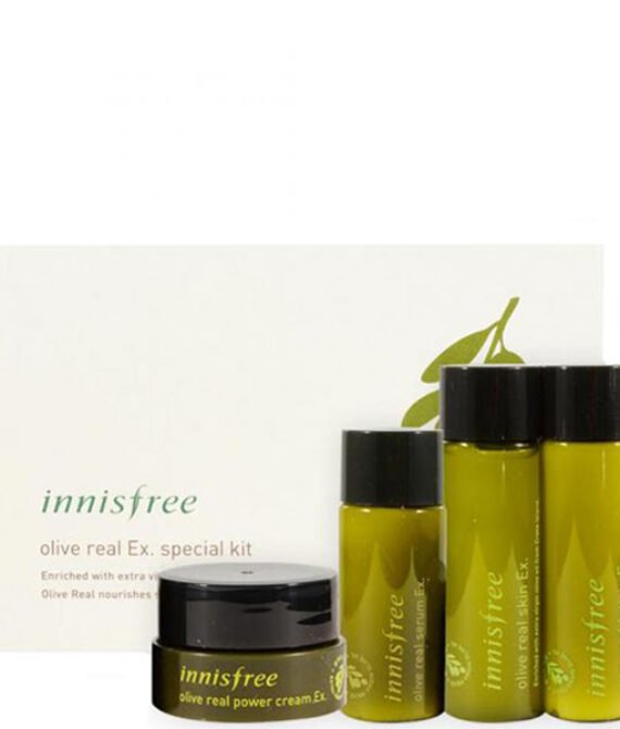 INNISFREE Olive Real EX Special Kit – 4 Items
