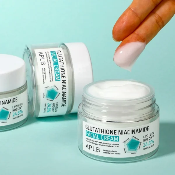 APLB Glutathione Niacinamide Facial Cream 55ml - Image 4