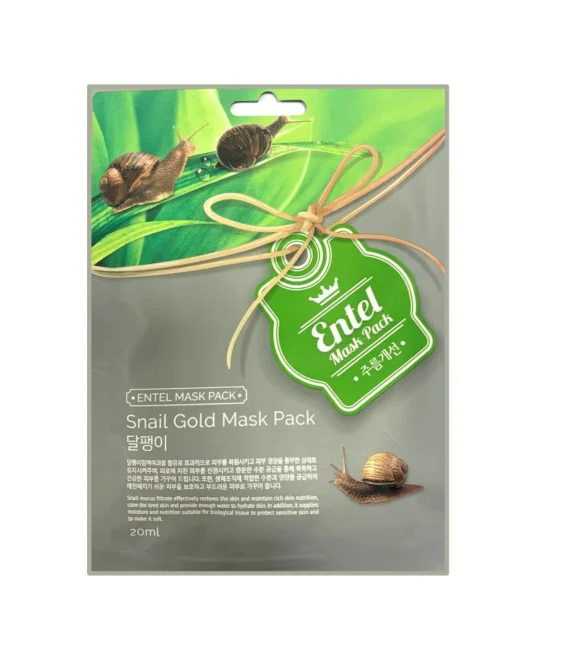 Entel Snail Gold Mask Pack – 20ml
