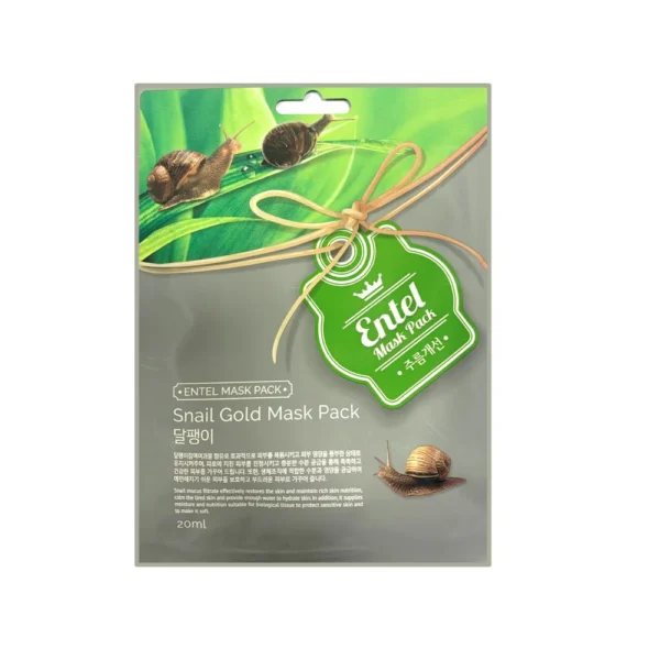 Entel Snail Gold Mask Pack – 20ml