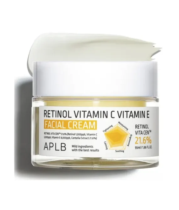 APLB Retinol Vitamin C Vitamin E Facial Cream 55ml