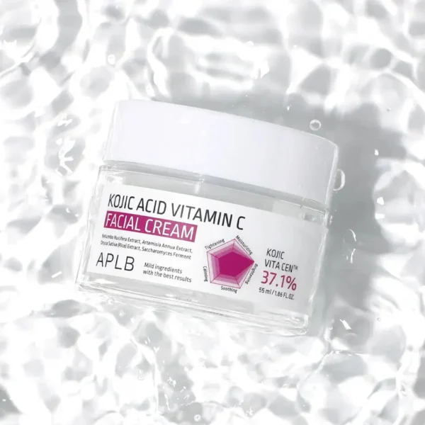 APLB Kojic Acid Vitamin C Facial Cream – 55ml - Image 3