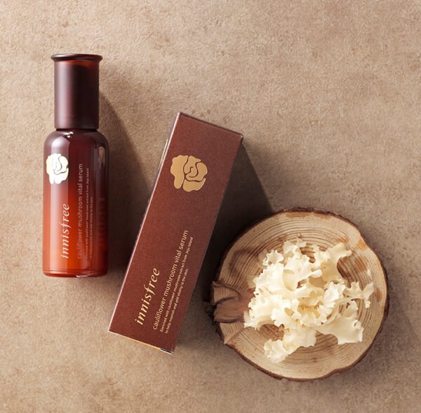 INNISFREE Cauliflower Mushroom Vital Serum – 50ml - Image 3