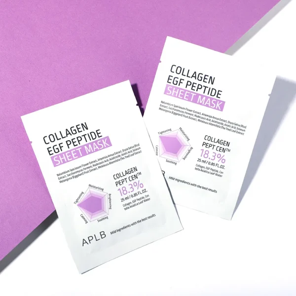 APLB Collagen EGF Peptide Sheet Mask – 25ml - Image 3