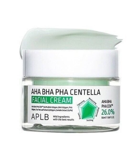 APLB AHA BHA PHA Centella Facial Cream – 55ml