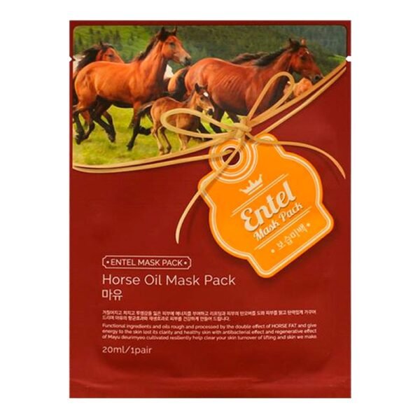 Entel Horse Oil Mask Pack – 20ml