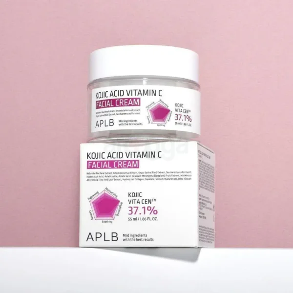 APLB Kojic Acid Vitamin C Facial Cream – 55ml - Image 4