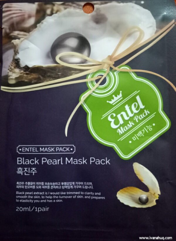 Entel Black Pearl Mask Sheet – 20ml