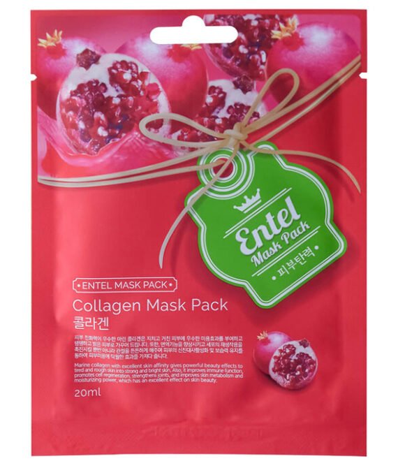 Entel Collagen Mask Pack – Deep Hydration & Anti-Aging Treatment