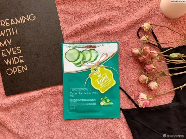 Entel Cucumber Mask Pack – 20ml - Image 3