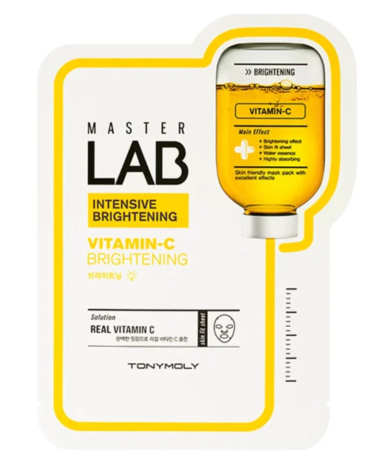 TONYMOLY Master Lab Intensive Brightening Sheet Mask – Vitamin C